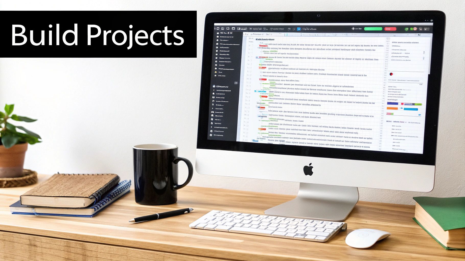 Abstract visual of interconnected nodes and data streams