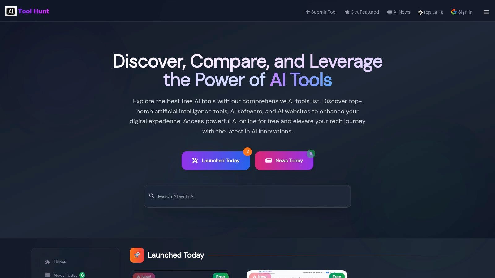 AI Tool Hunt (aitoolhunt.com)