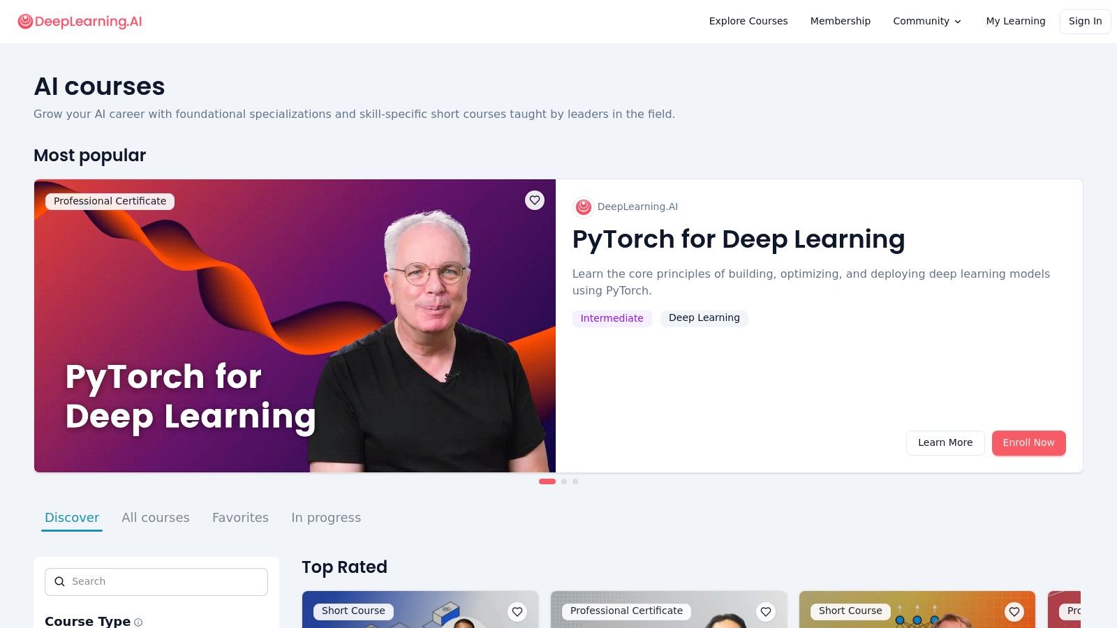 DeepLearning.AI (Learning Platform)