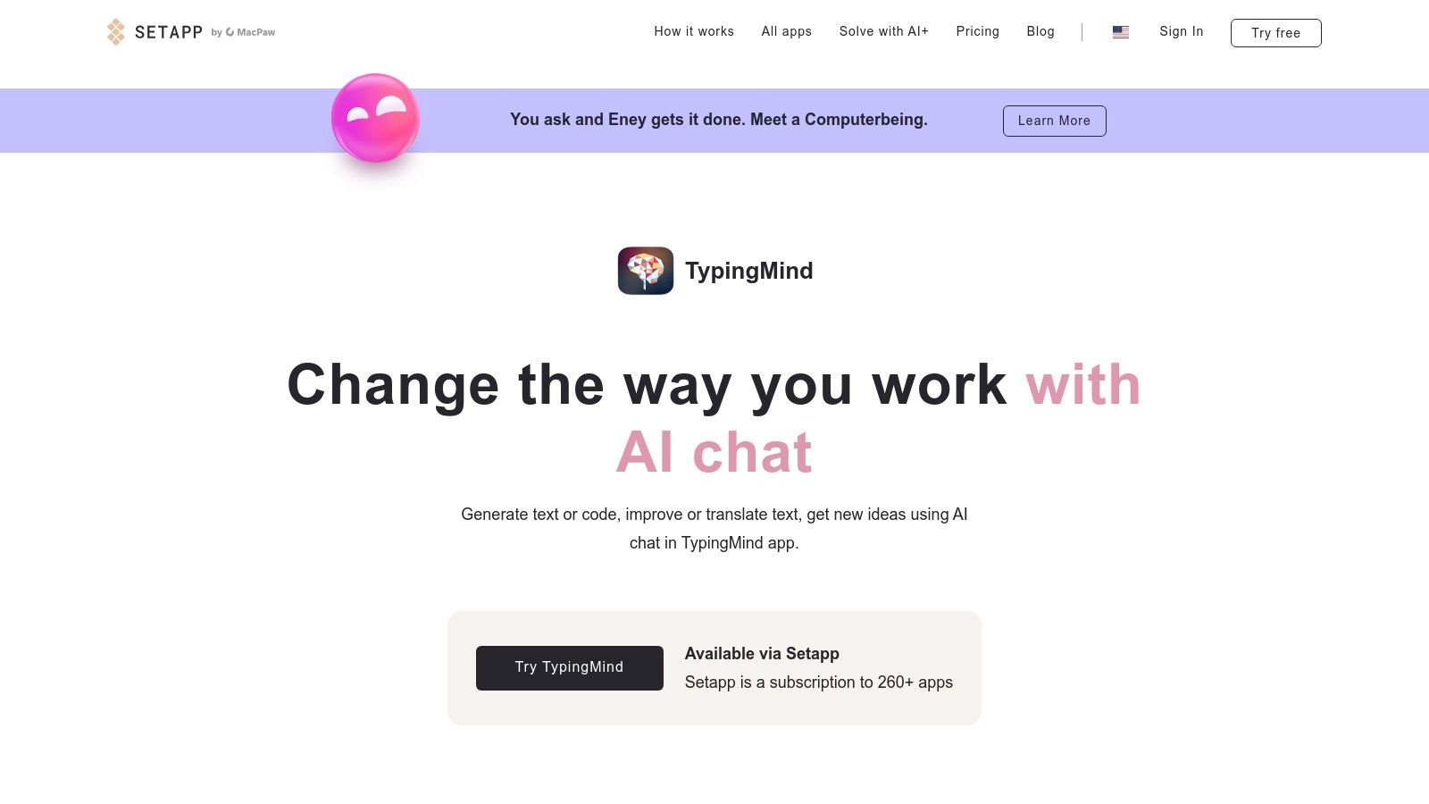 Setapp — Curated Mac/iOS App Subscription (with AI+ options)