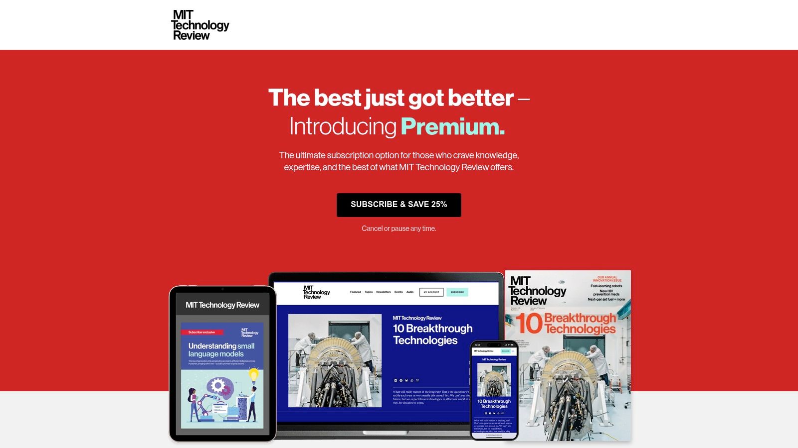 MIT Technology Review – AI Coverage