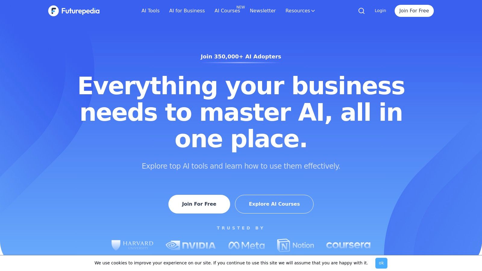 Futurepedia (Directory of AI Tools)