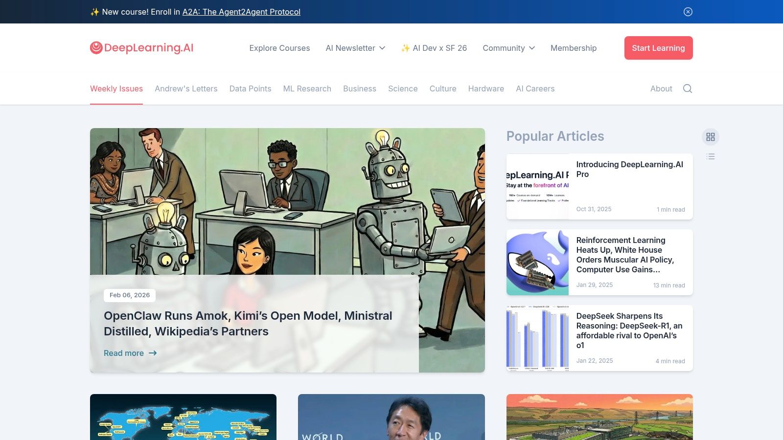 DeepLearning.AI – The Batch