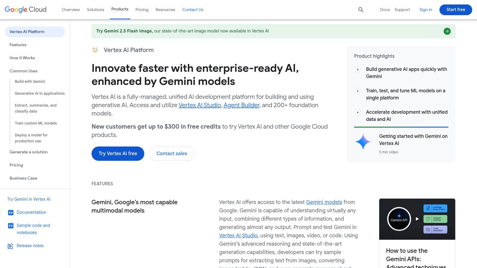 Google Cloud Vertex AI