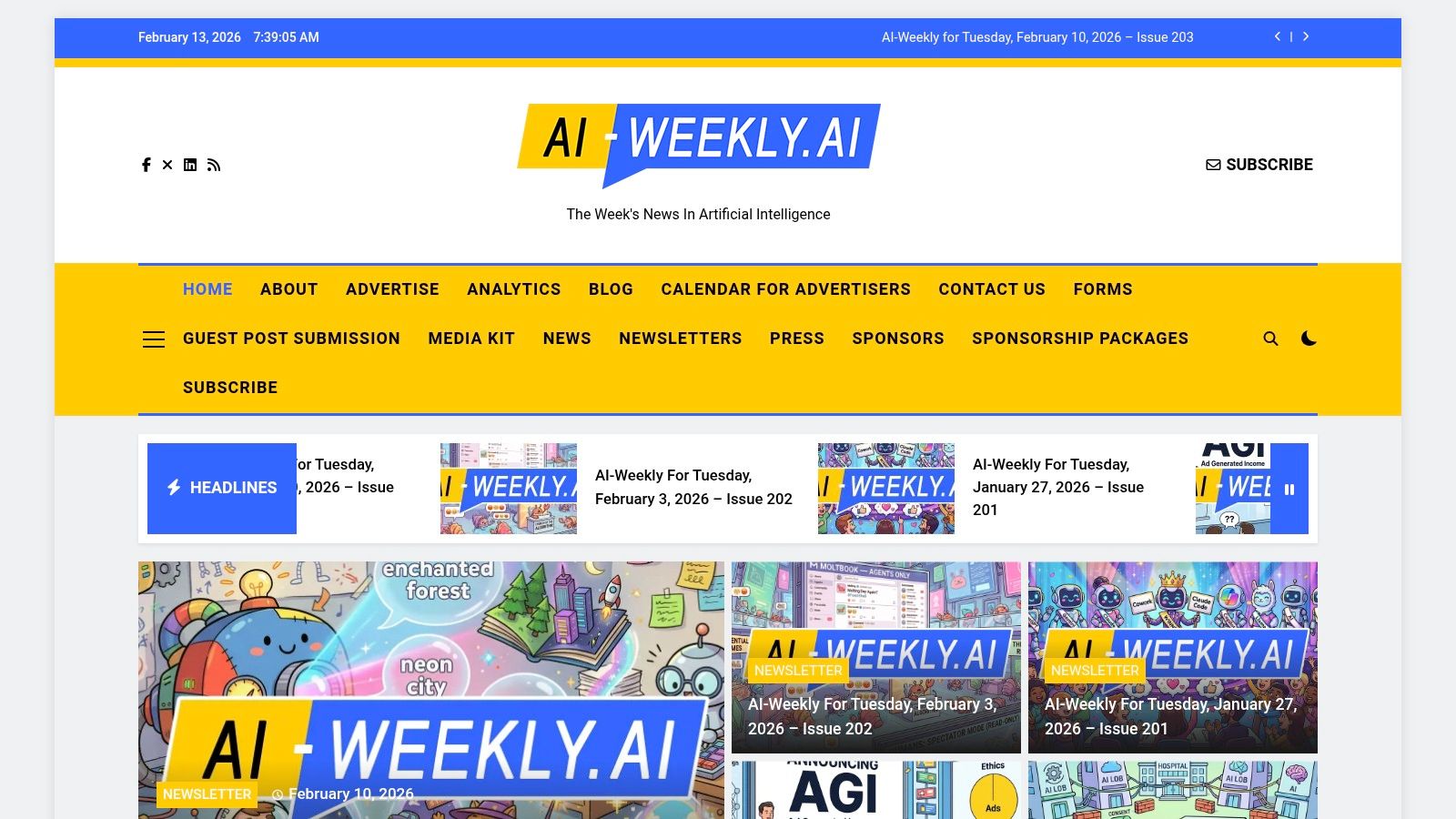 AI‑Weekly (ai-weekly.ai)