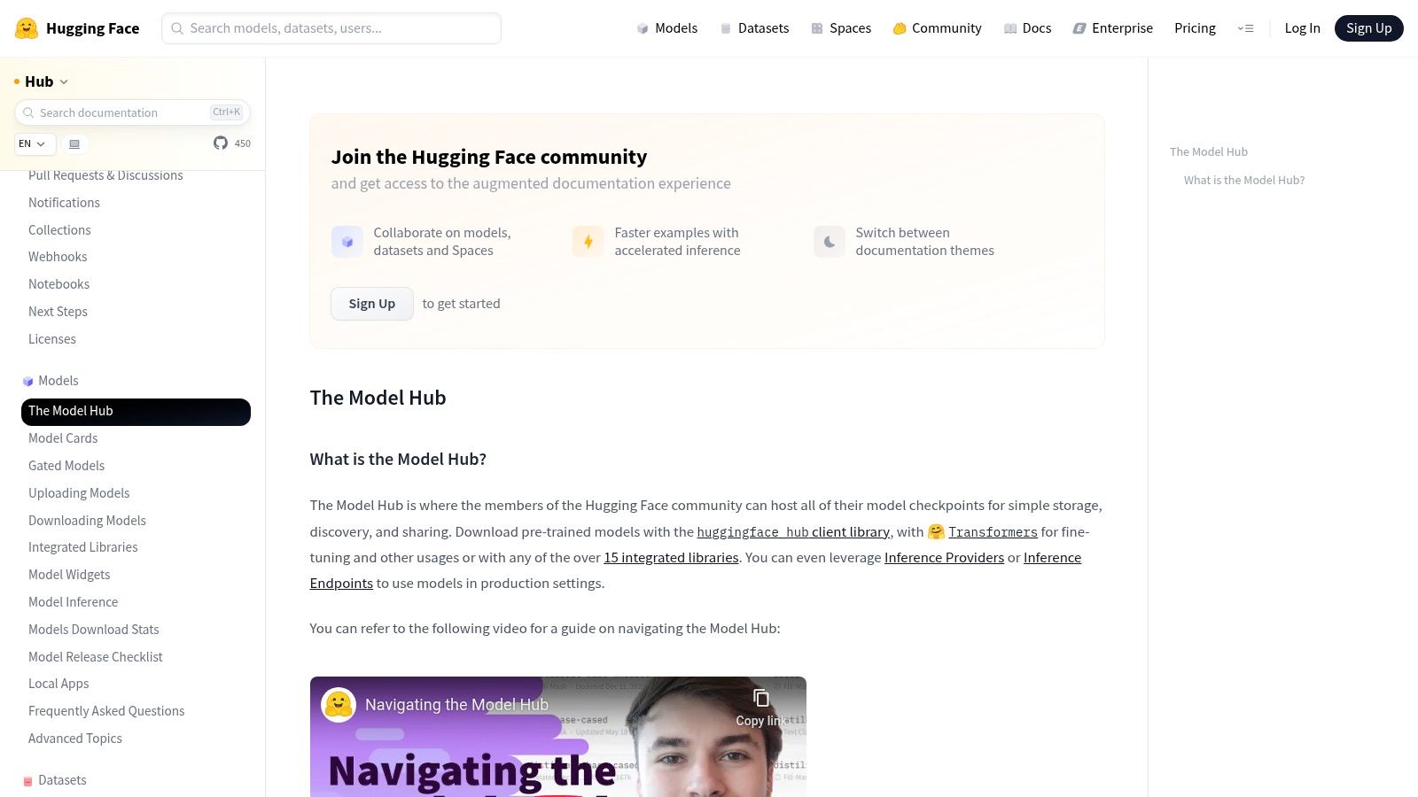 Hugging Face – Model Hub