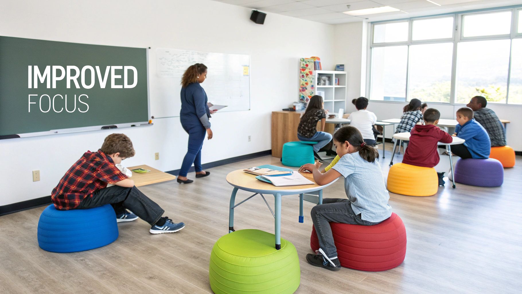 Floor plan exercise at Riverside Preparatory