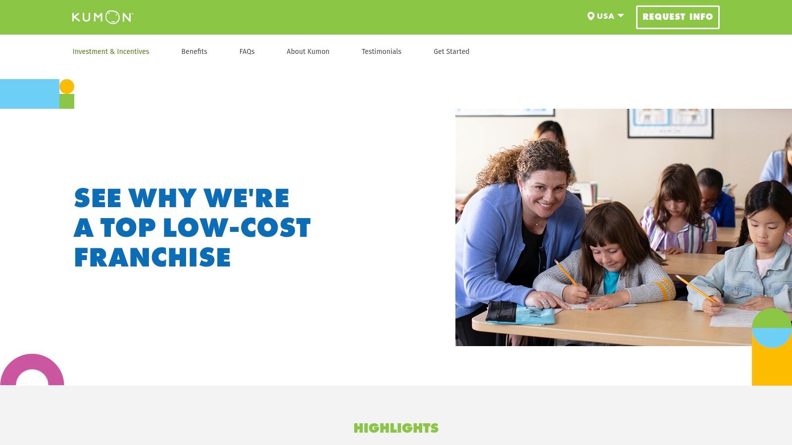 Kumon – Official Franchise Development