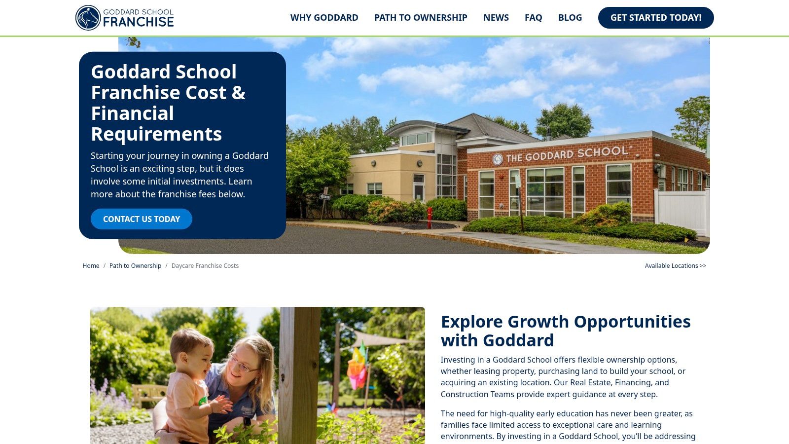 The Goddard School – Official Franchise Development