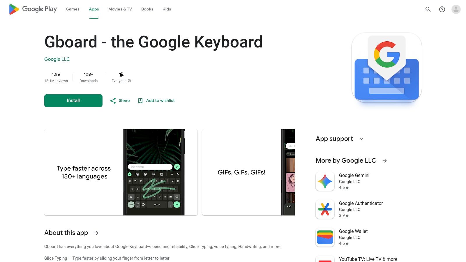 Gboard (Android)