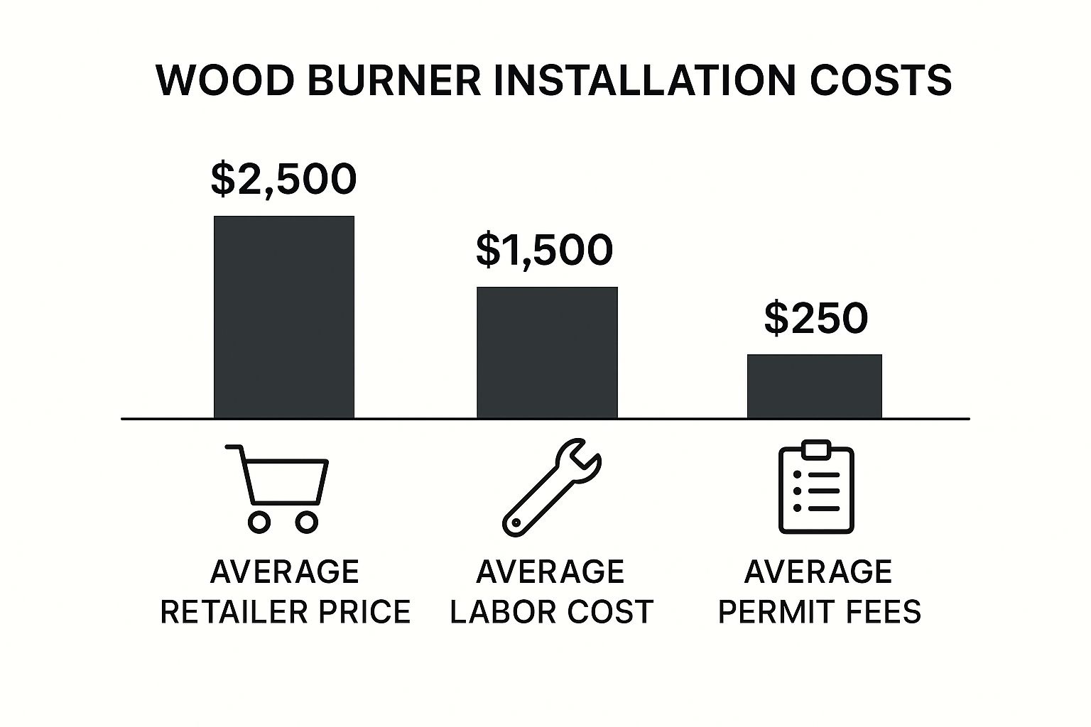 Average Cost of Wood Burner Installation in the UK | Guide | The Log ...