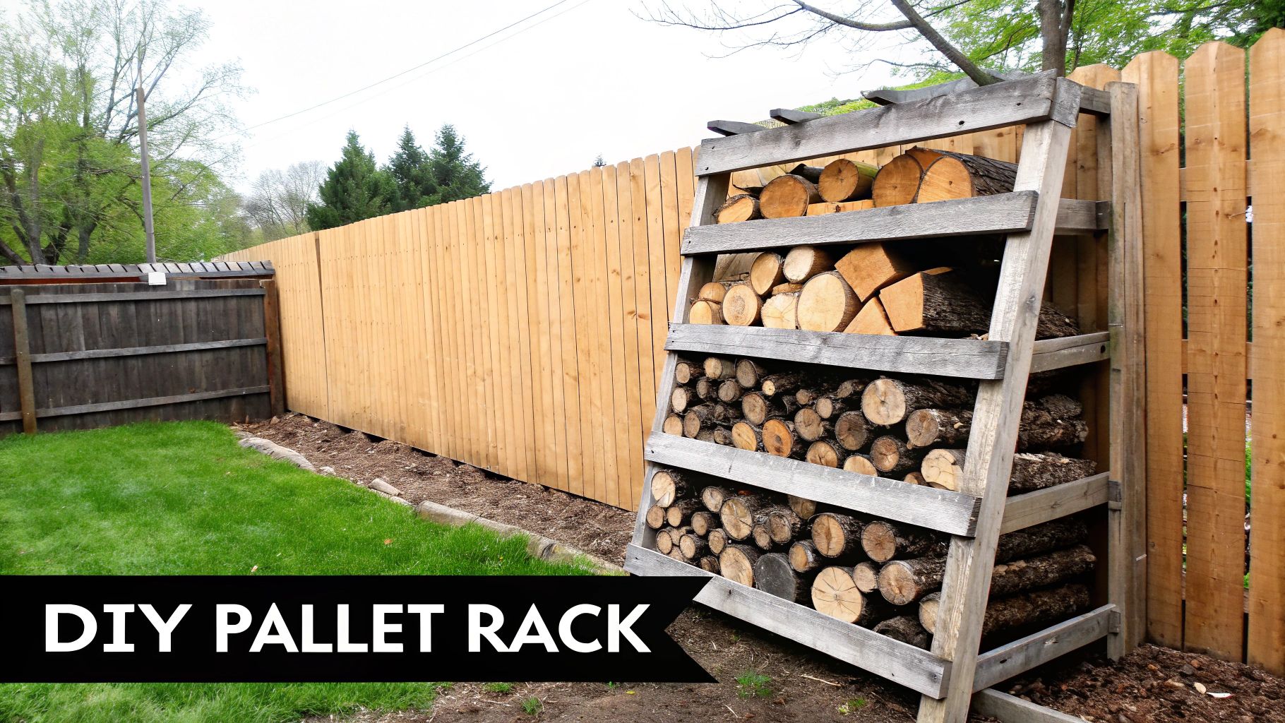 Creative Outdoor Log Storage Ideas for 2025 The Log Company