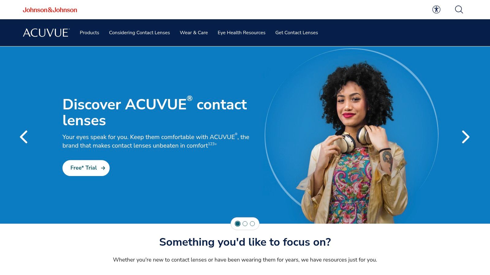 ACUVUE (Johnson & Johnson Vision) – Official UK Site