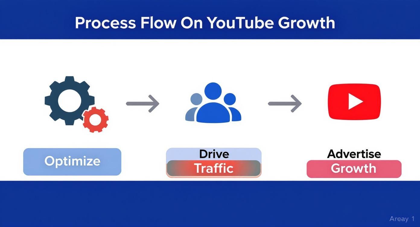 Infographic about youtube video bewerben