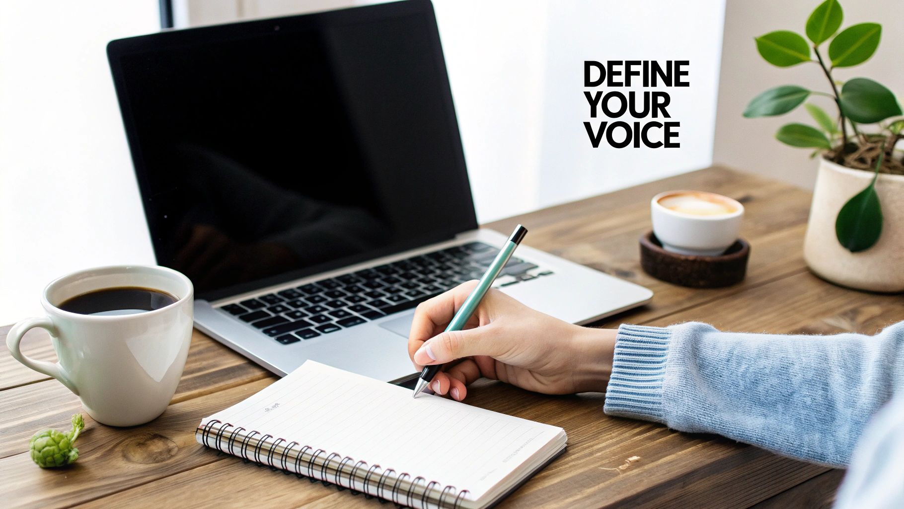 A lightbulb made of various social media icons, symbolising content ideas