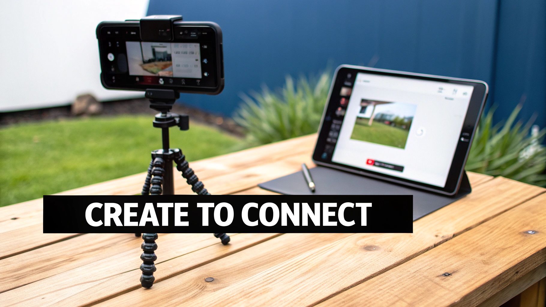 A calendar with social media icons on it, representing a content schedule.