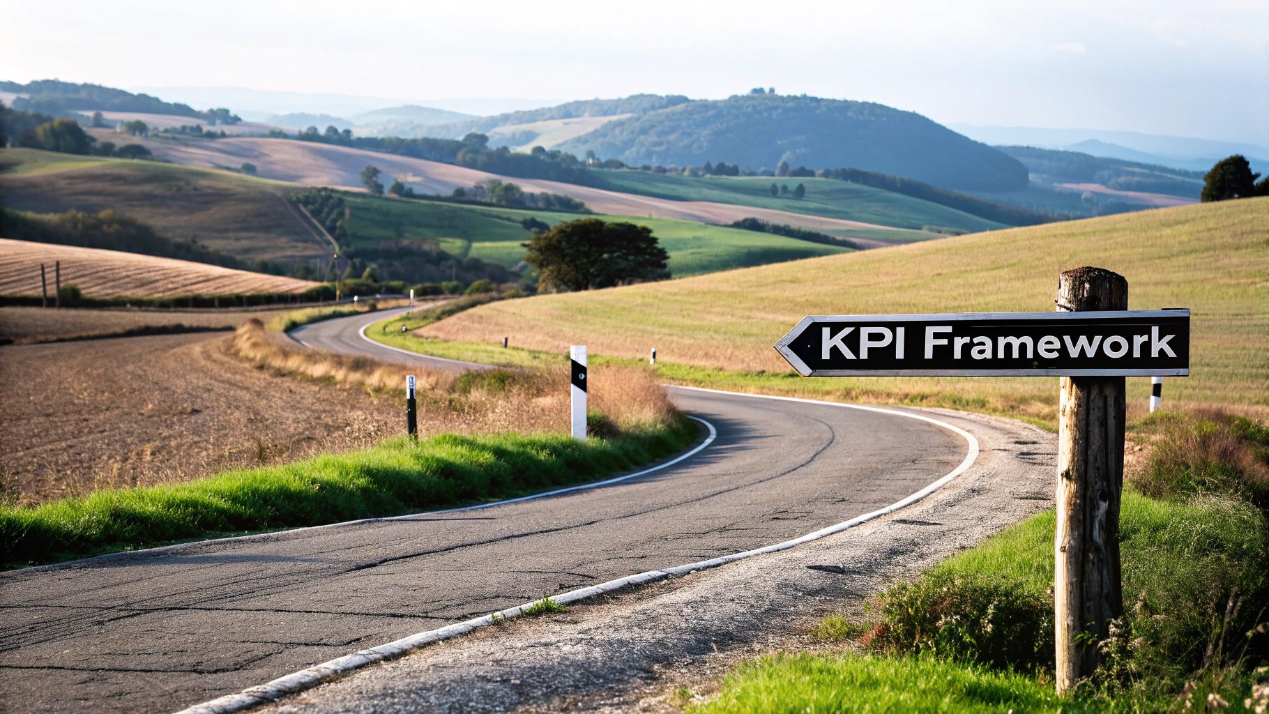 Social media KPIs framework showing four stages from awareness to loyalty