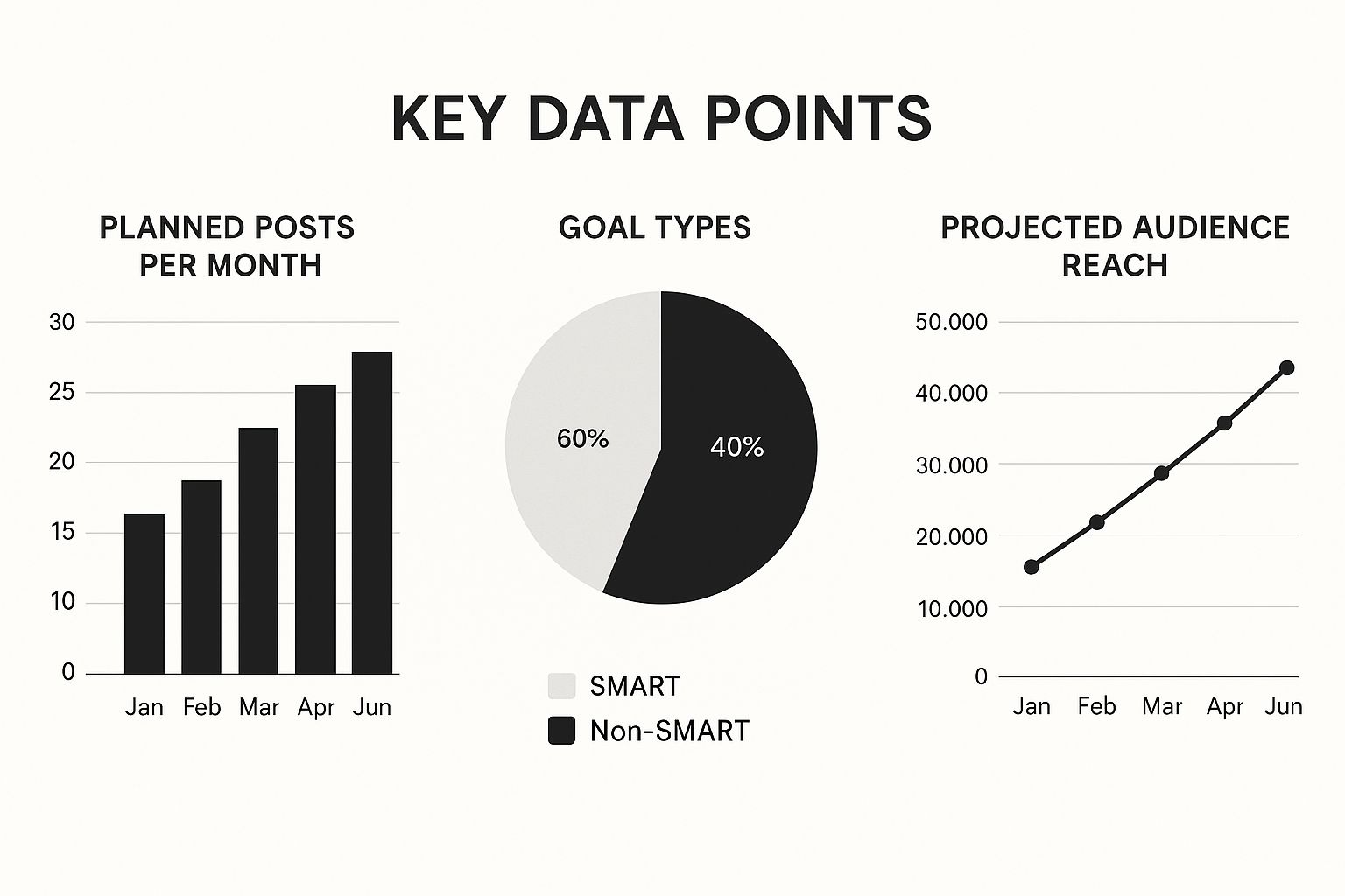 Infographic about social media planning