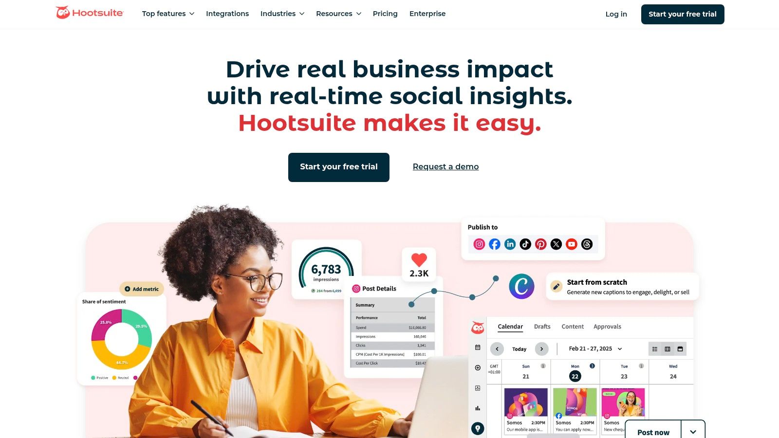 Hootsuite – OwlyWriter AI