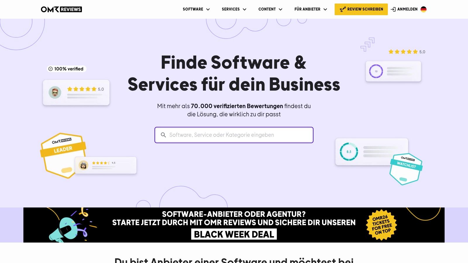 OMR Reviews – Social Media + KI (Germany)