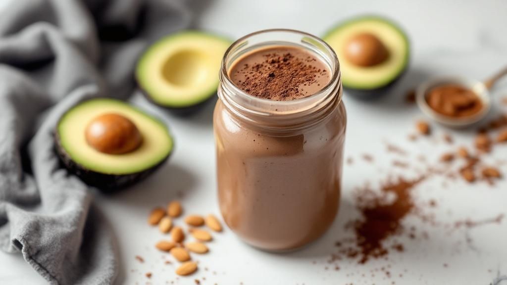 Chocolate Avocado Dream Smoothie
