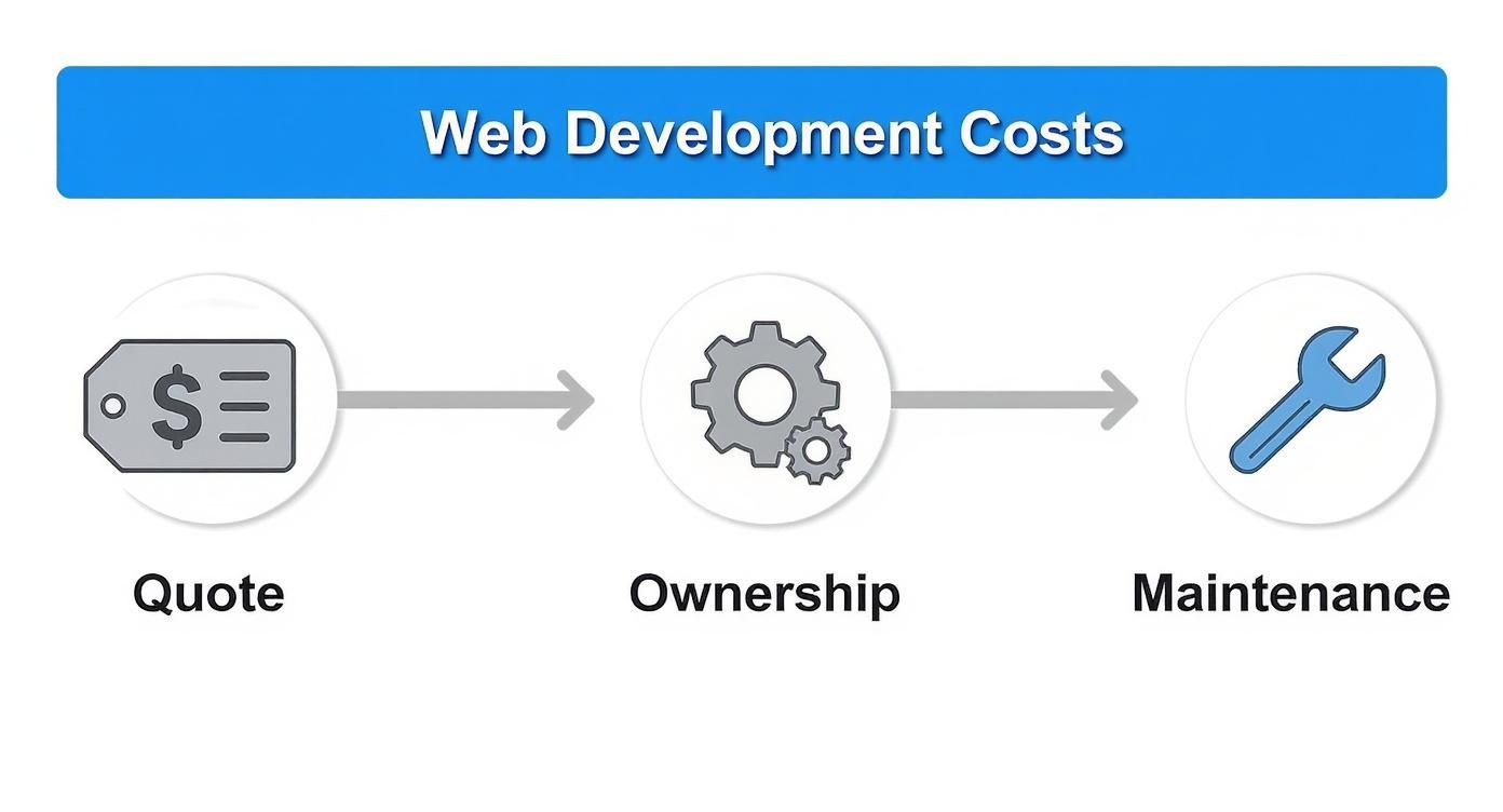 Infographic about Web Development Company for web development