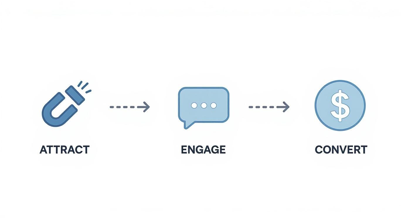 Infographic about website design for professional services