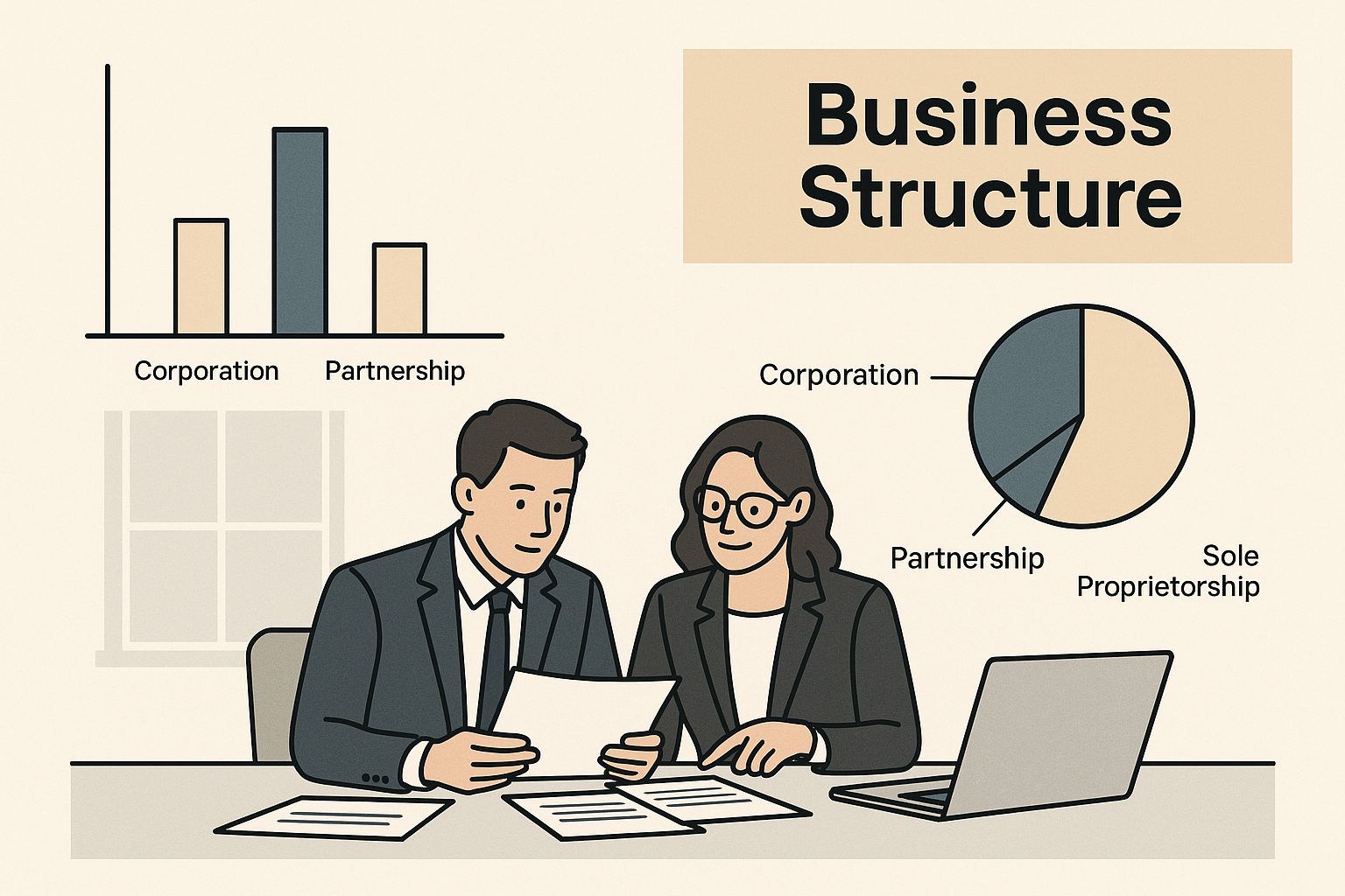 Infographic about family trust vs company
