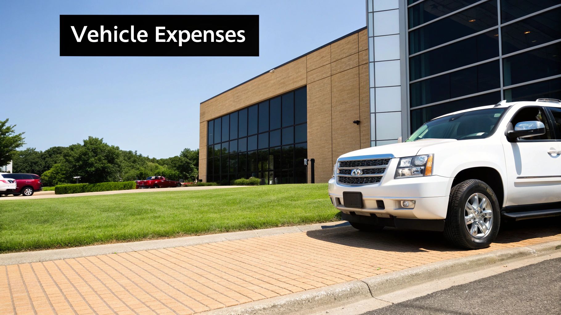 Infographic detailing car expense deductions