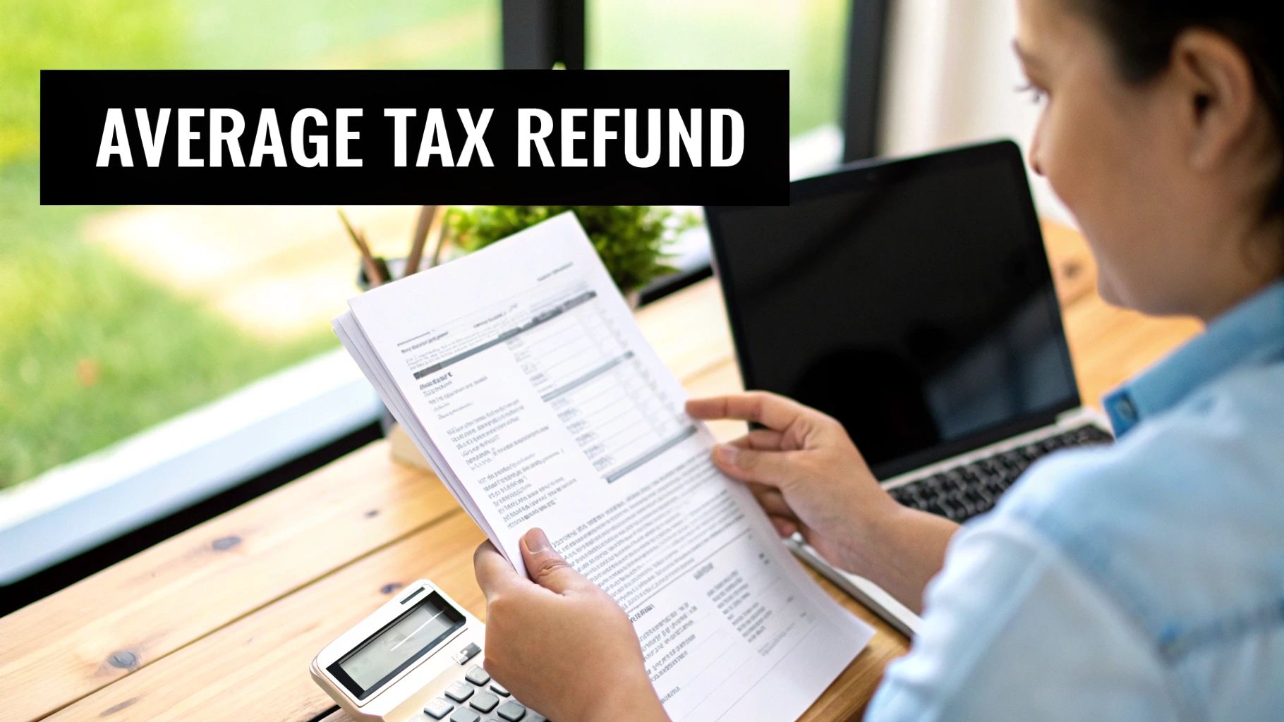 Tax refunds graph