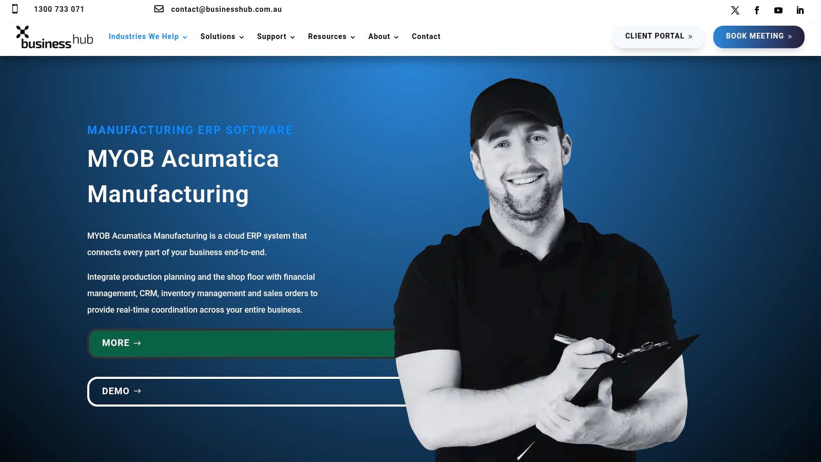 MYOB Acumatica (formerly MYOB Advanced) – AU