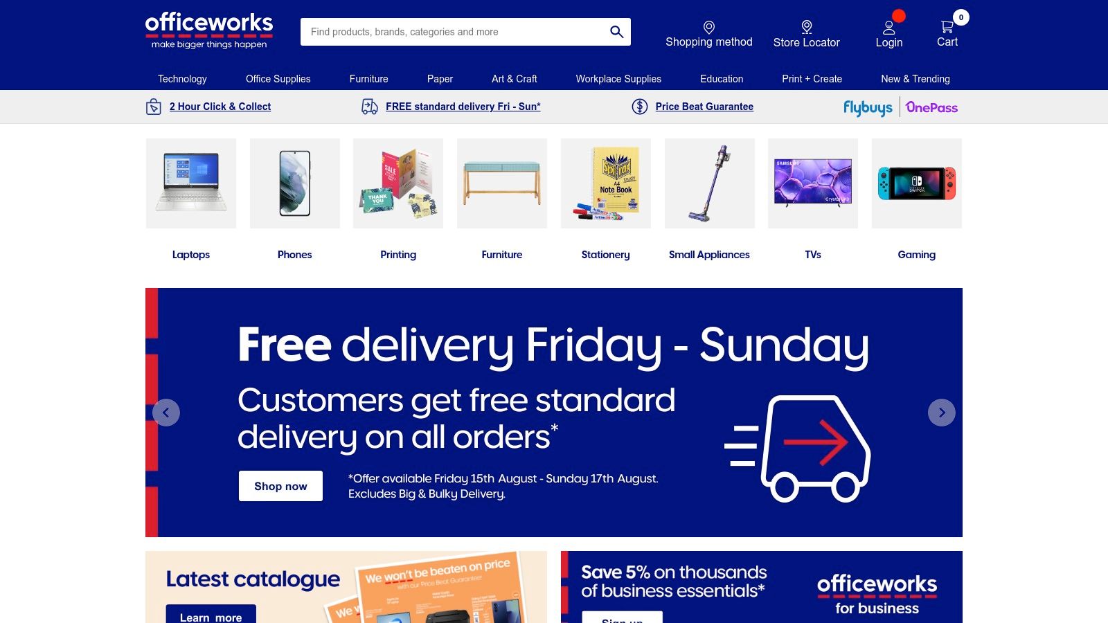 Officeworks (Australia) — Retailer/Marketplace