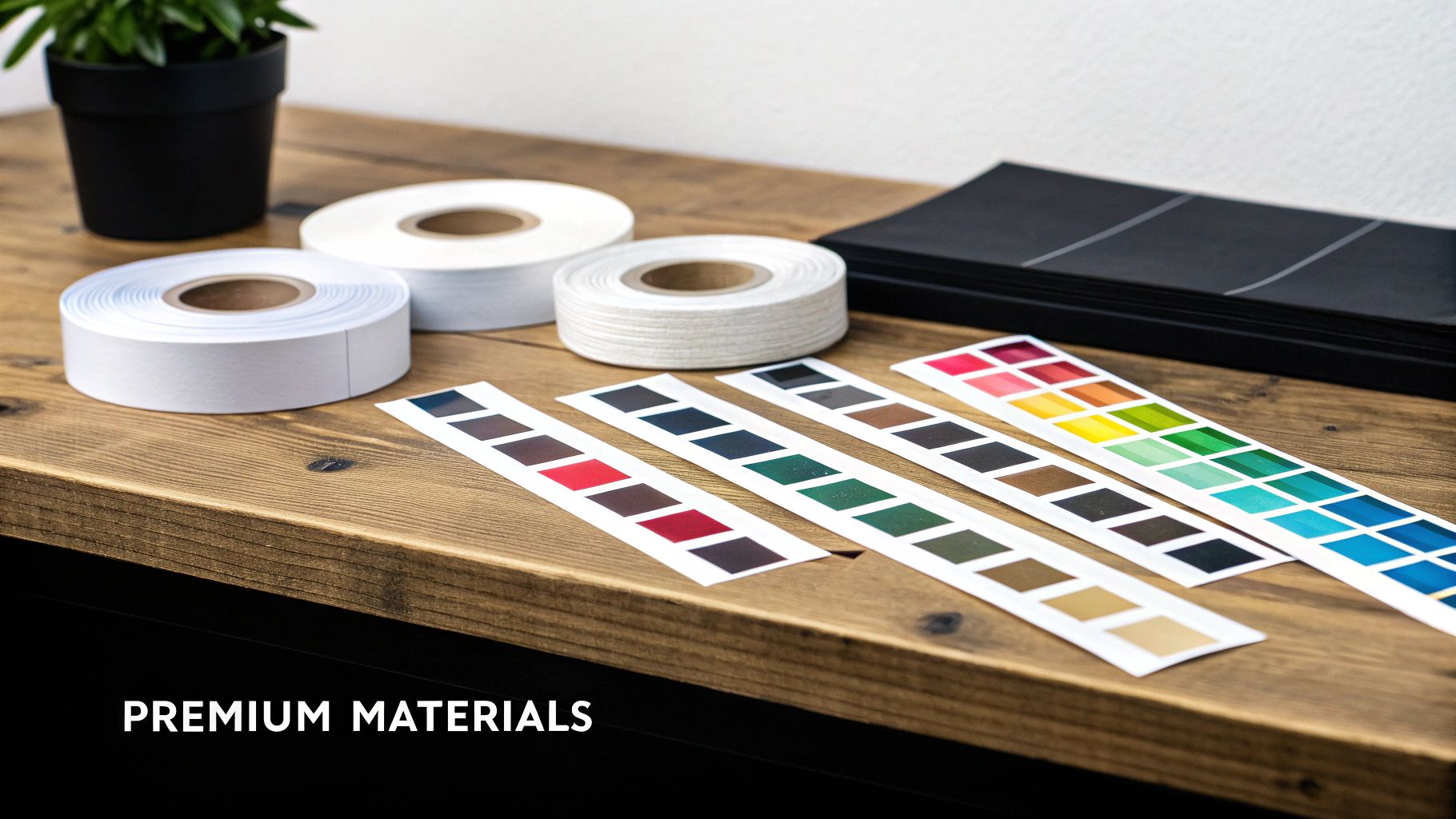 A detailed close-up of a high-quality KLX 140 graphics kit showing vibrant colours and a perfect fit on the bike's plastics.