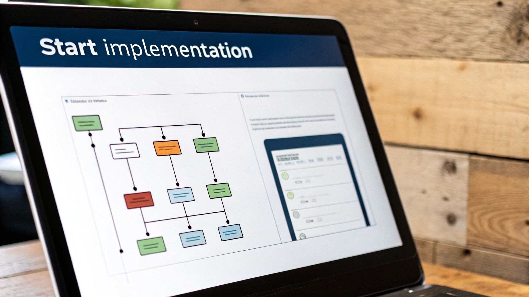 Image of a desk with prioritization tools