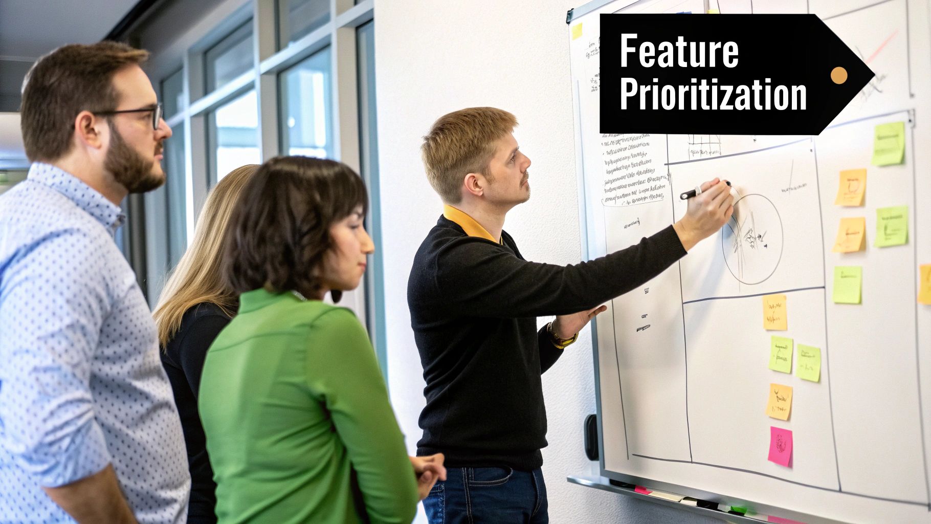 Image of a desk with prioritization tools