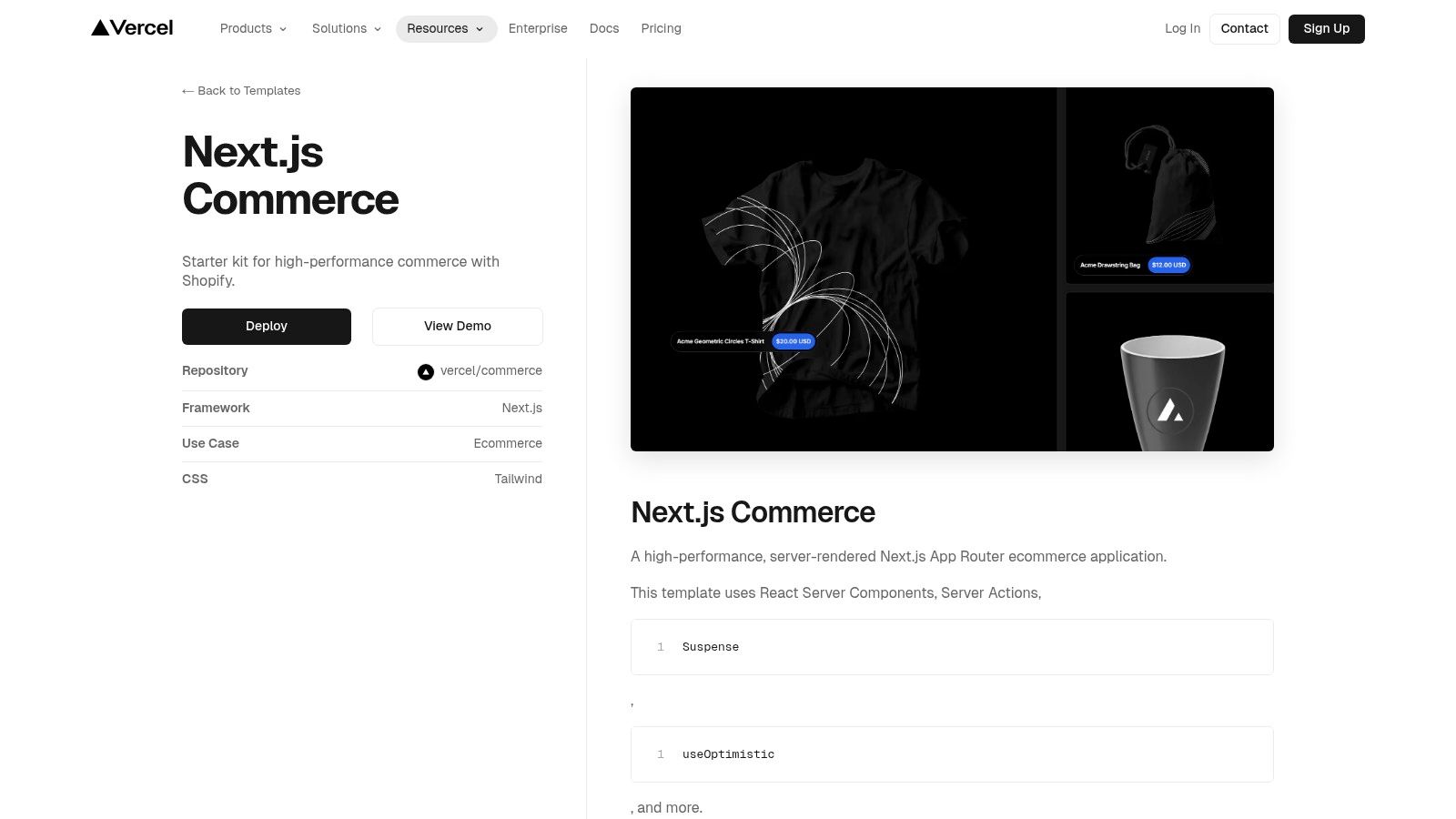 Next.js Commerce