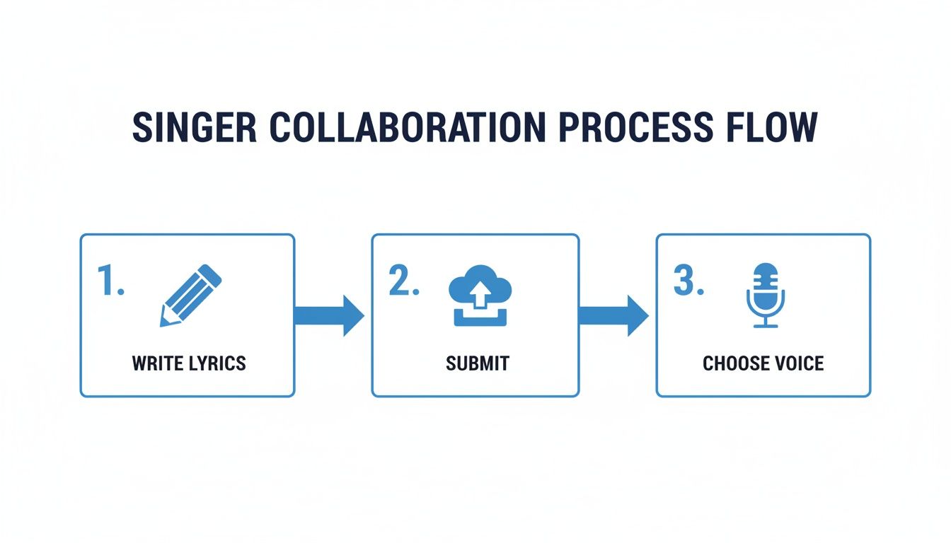 Infographic about birthday music with name