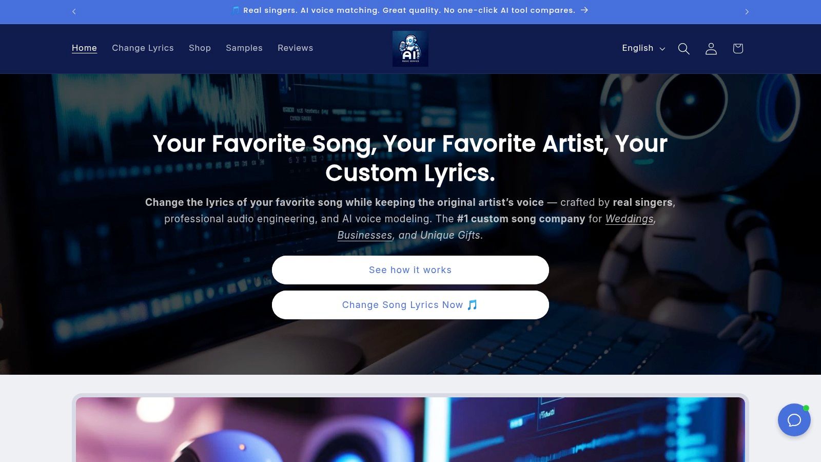 AI Music Service