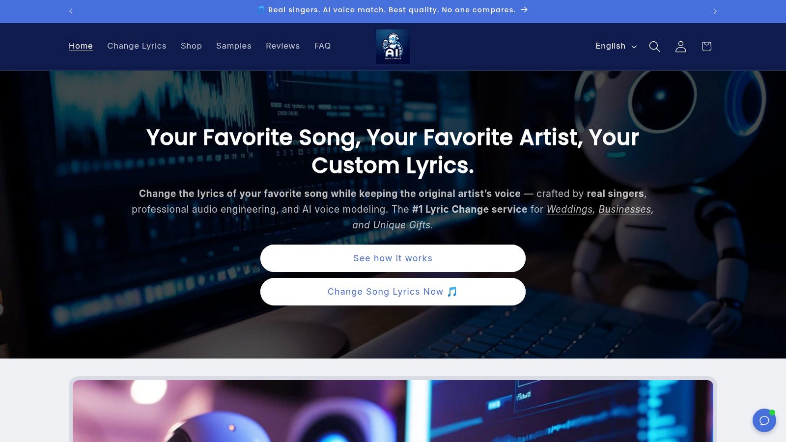 AI Music Service