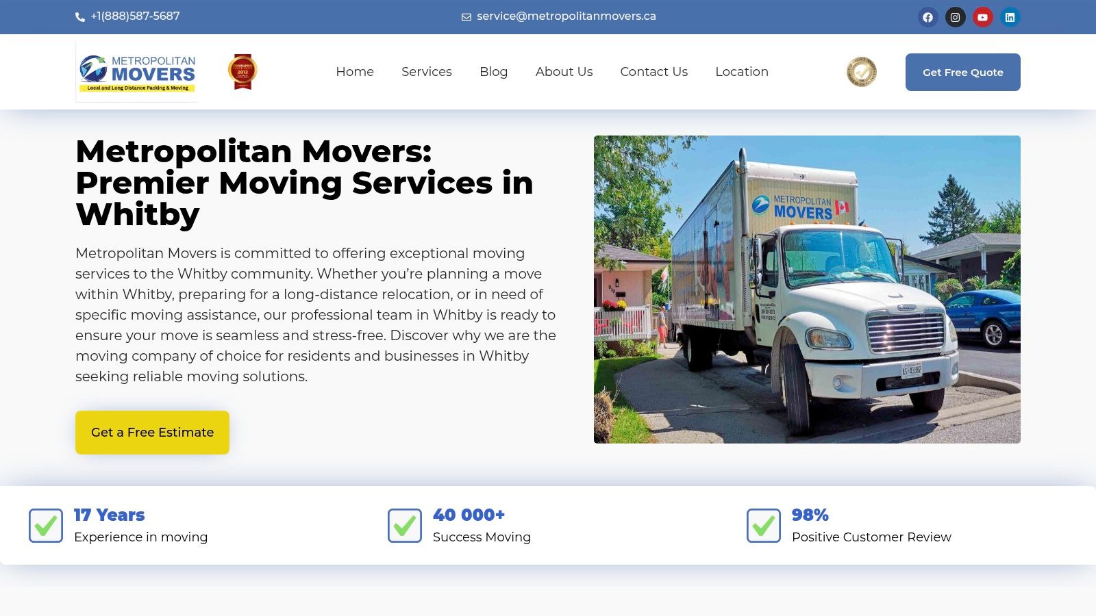Metropolitan Movers – Whitby