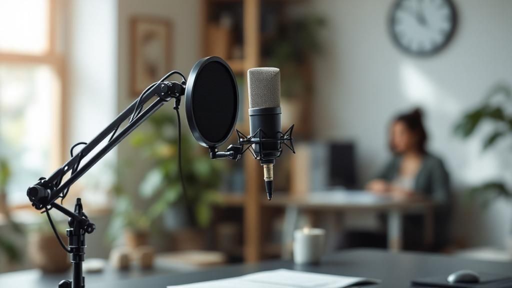 Boom Arm with Pop Filter Kit