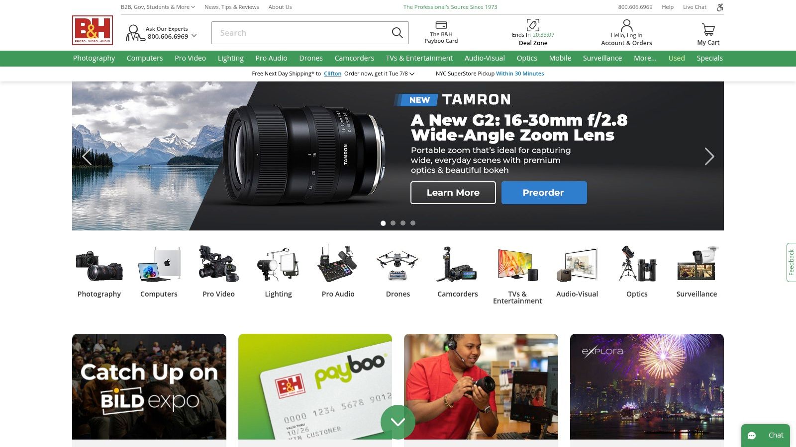 B&H Photo Video