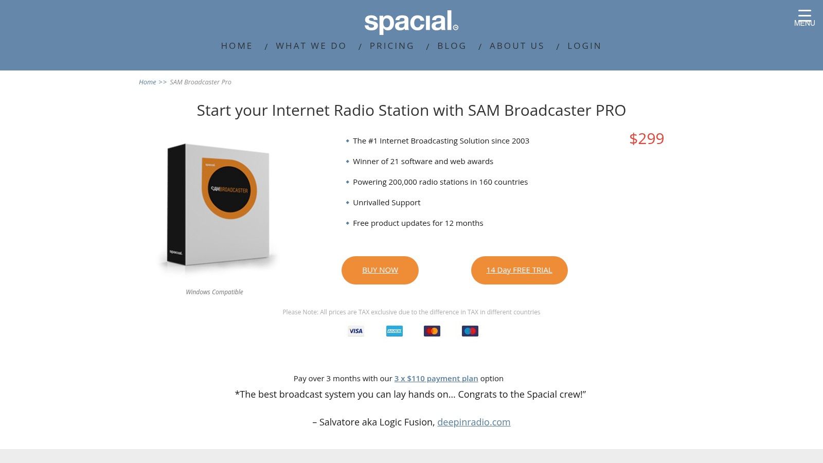 SAM Broadcaster Pro