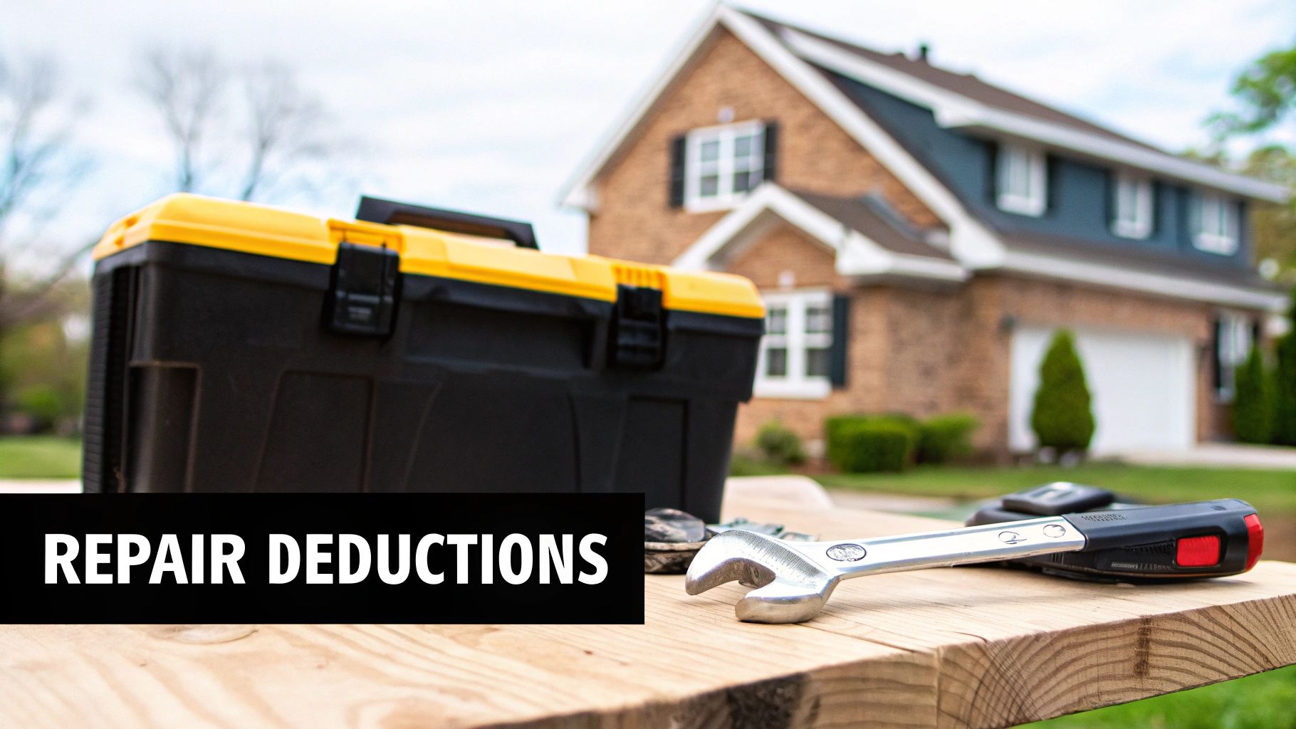 Repairs and Maintenance Deduction