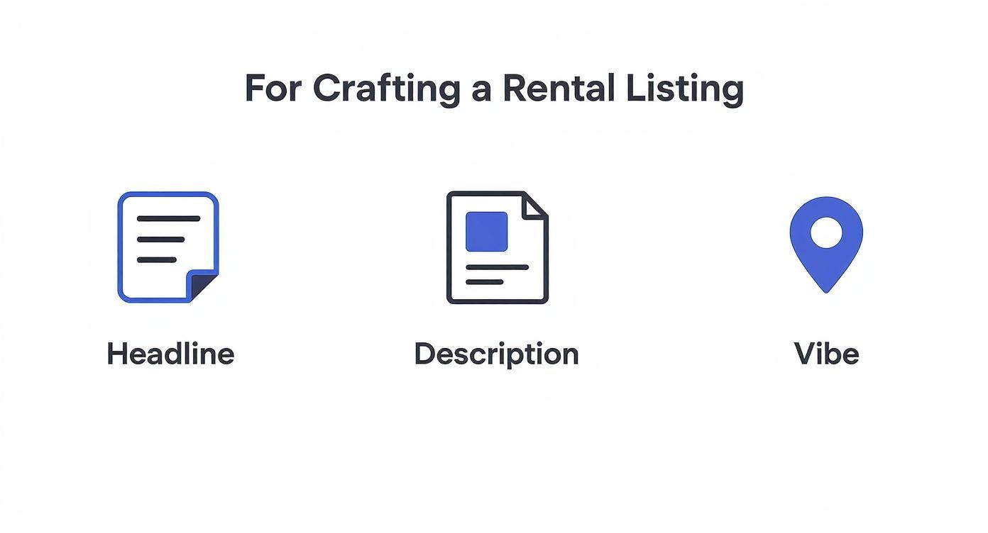 Infographic about how to advertise rental property
