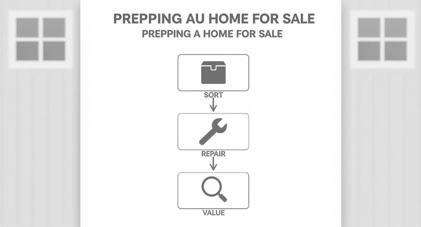 Infographic about how to sell inherited property