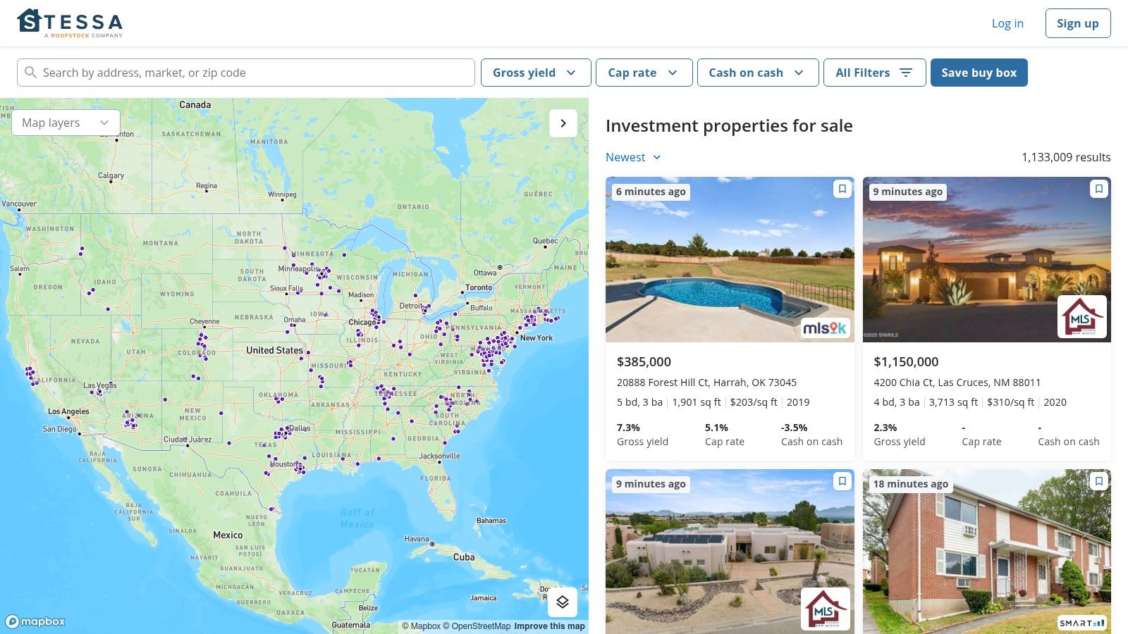 Roofstock Investment Property Marketplace