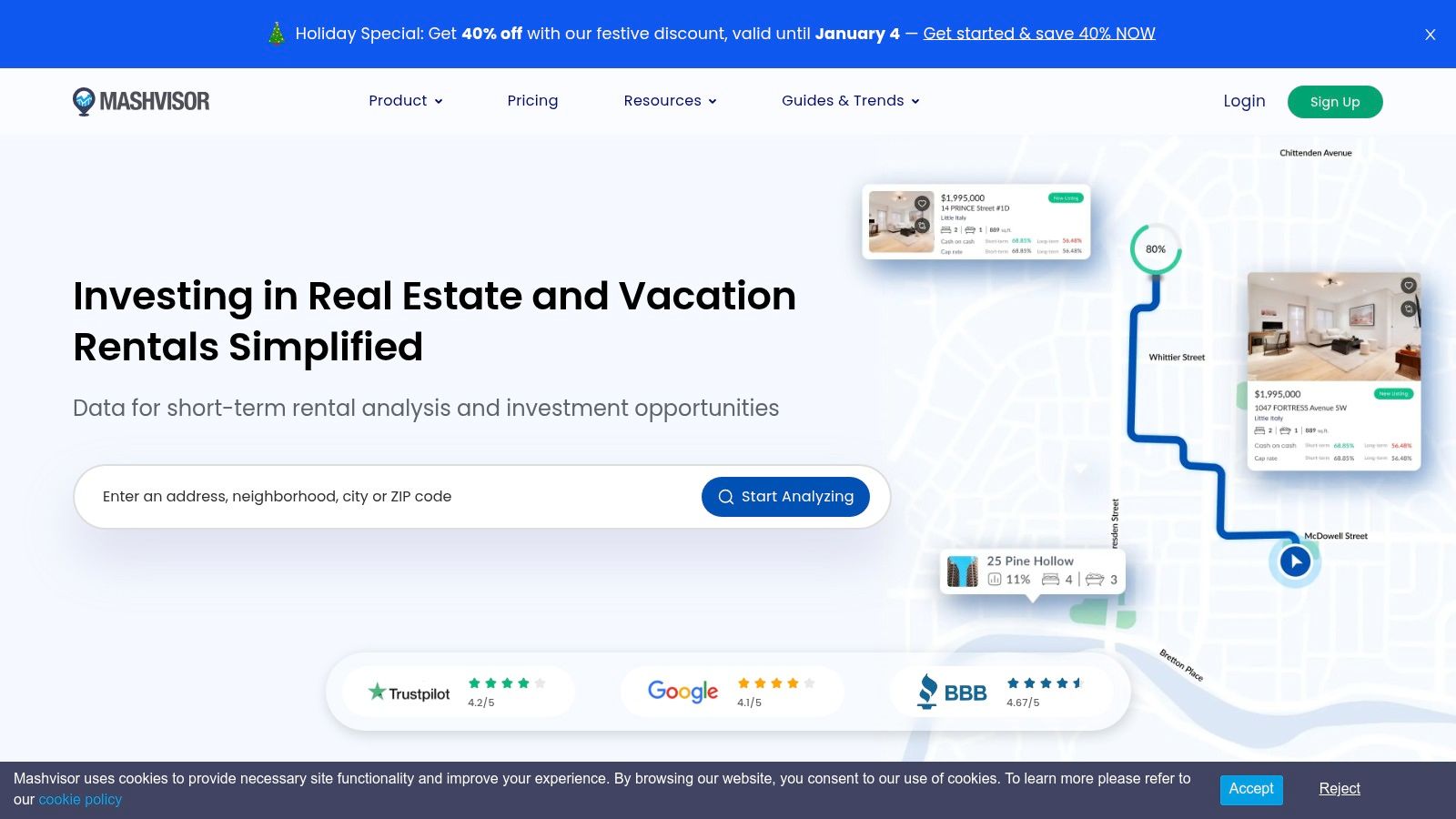 Mashvisor – Investment Property Calculator