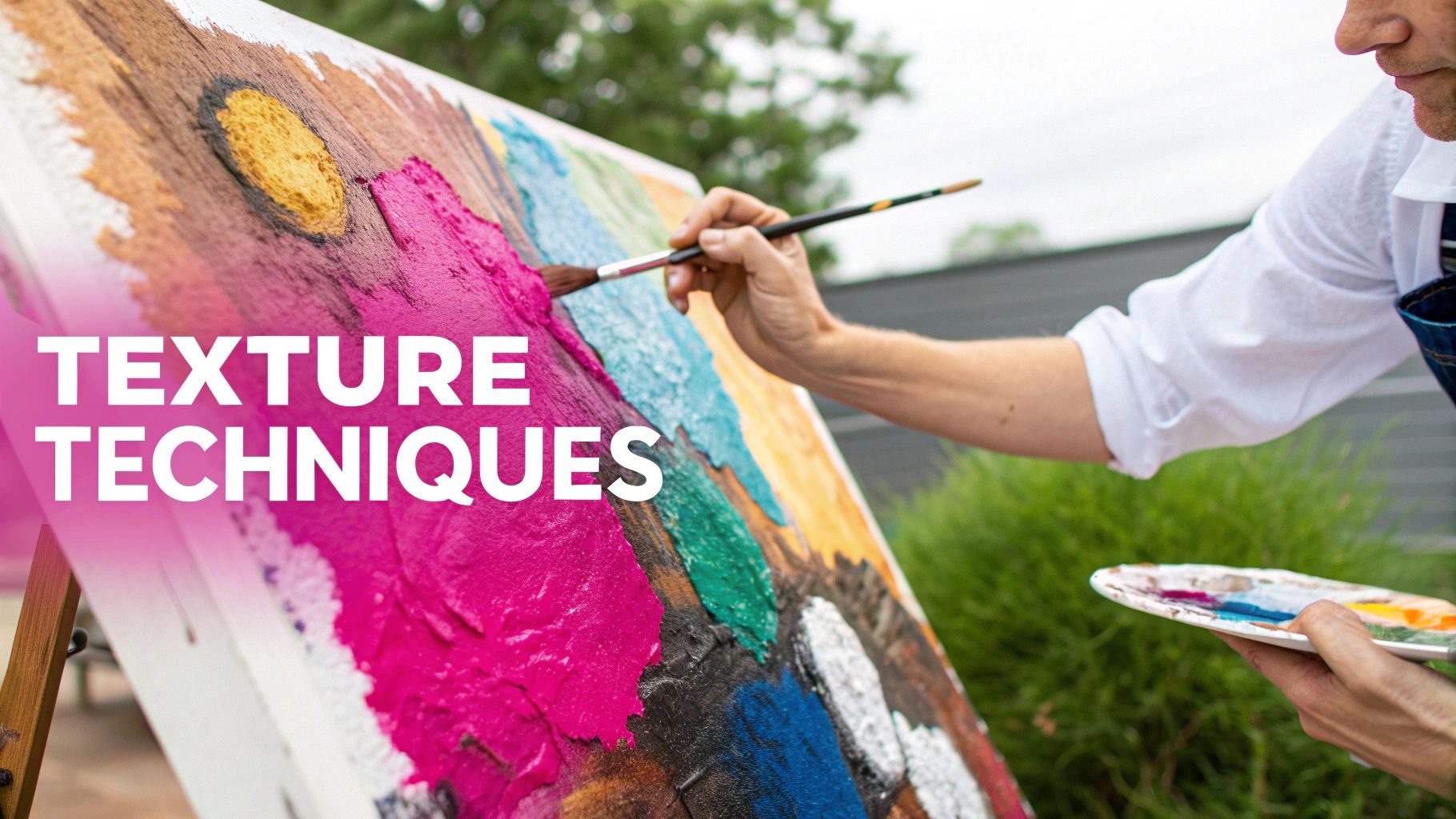 A contemplative, abstract painting with soft, blended colors and a serene, almost meditative quality.