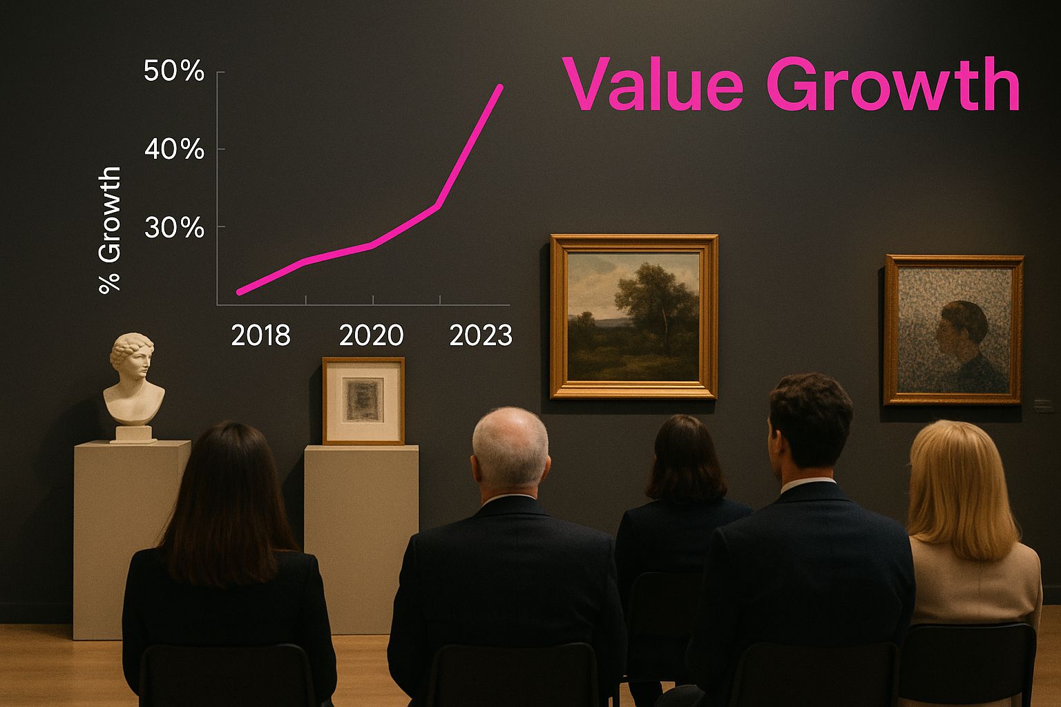 Infographic about Wiktoria Florek artist investment